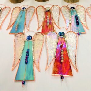 Sat 19th Nov 10-12noon Stained Glass Iridescent Angels @TheHive