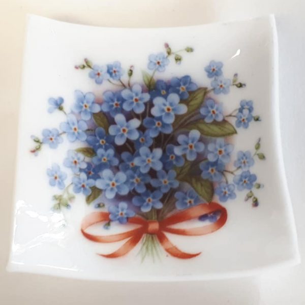 Forget-Me-Not Trinket Dish